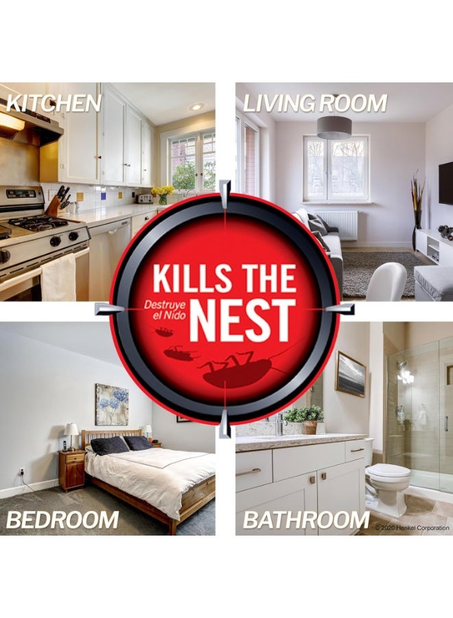 Combat Roach Killing Bait Stations For Small Roaches Kills Roaches & Eggs 12 Count - Image 3